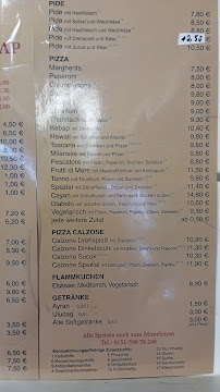 Menu du Ersan's Kebap à Dinkelsbühl