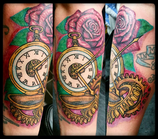 Explore lilac tattoo ideas, creative tattoo ideas in Erie, available at EliKingInk