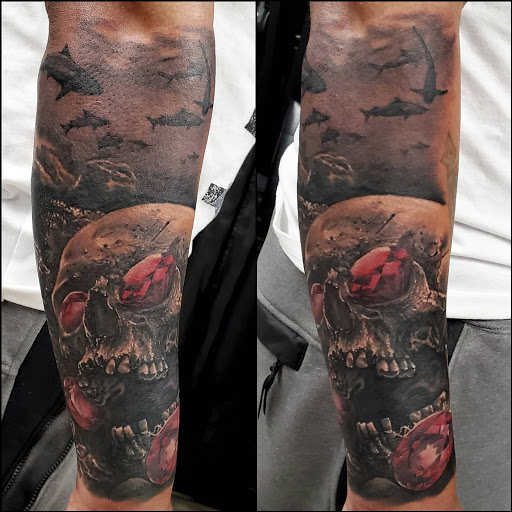 Explore egyptian tattoo ideas, creative tattoo ideas in Utica, available at Watchtower Tattoo Company