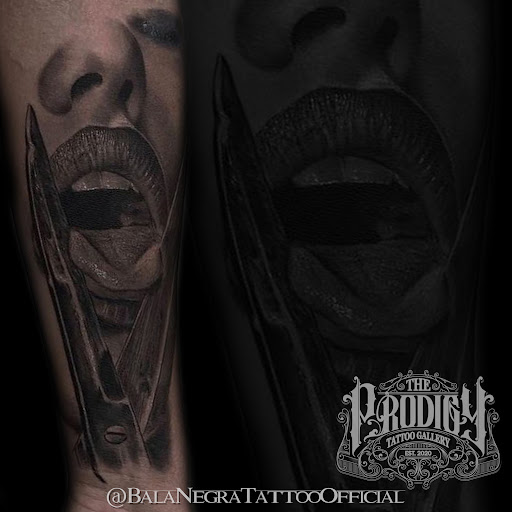 Explore blackout tattoo ideas, creative tattoo ideas in Miami, available at The Prodigy Tattoo Gallery Located Inside Salons By JC