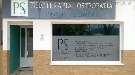 Fisioterapia y Osteopatía Pedro Sánchez Calle carretera Córdoba Valencia N51 bajo, 23340 Arroyo del Ojanco, Jaén, España