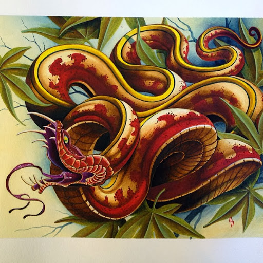 Find simple fishing tattoo ideas for your next unique tattoo in San Diego at Remington Tattoo Parlor