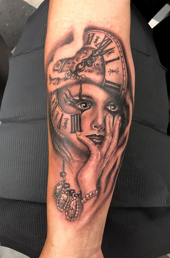 Tattoo Shop «Lucky DeVille Tattoo Co.», reviews and photos, 2333 Niagara Falls Blvd, Amherst, NY 14228, USA