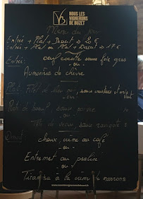 Restaurant L'Ecuelle d'Or à Clairac (le menu)