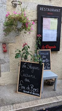 Restaurant français Le Regain à La Cadière-d'Azur (la carte)