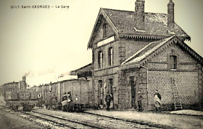 Ancienne gare de Ully-Saint-Georges (Oise) à Ully-Saint-Georges