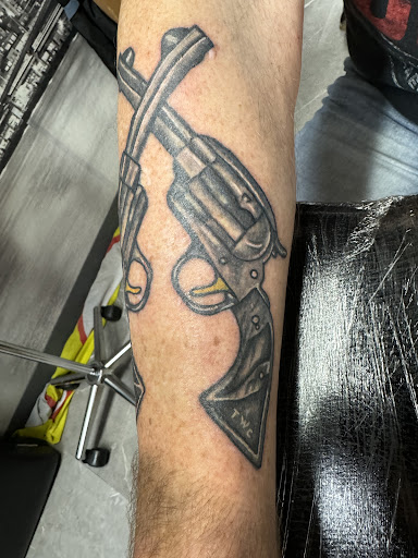 Explore small tattoo ideas behind the ear, creative tattoo ideas in Puyallup, available at The Bull & Lamb Tattoo