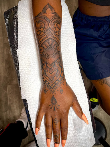 Explore pancreatic cancer tattoo ideas, creative tattoo ideas in Atlanta, available at Iron Palm Tattoos & Body Piercing Atlanta