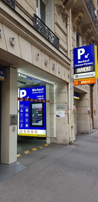 Parking public Interparking Marbeuf Champs-Élysées