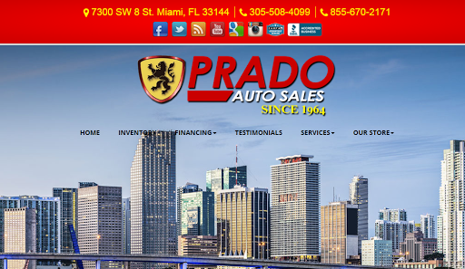 Used Car Dealer «Prado Auto Sales», reviews and photos, 7300 SW 8th St, Miami, FL 33144, USA