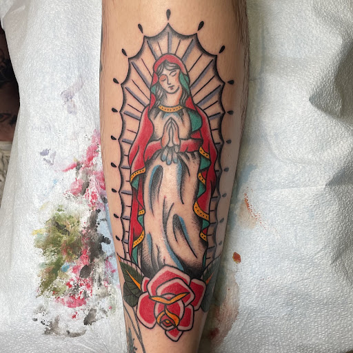 Explore beetlejuice tattoo ideas, creative tattoo ideas in Bradley, available at The 22 Tattoo Company