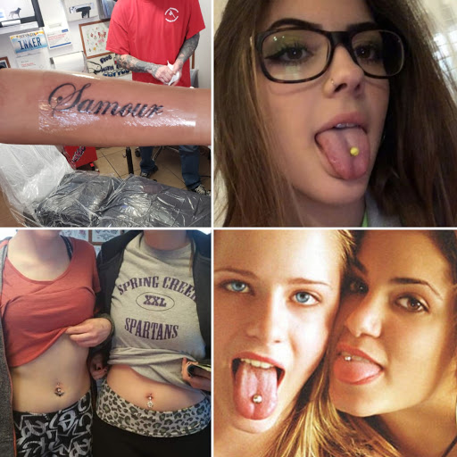 Explore boyfriend and girlfriend tattoo ideas, creative tattoo ideas in Elko, available at Custom Tattoos and Body Piercing Studio