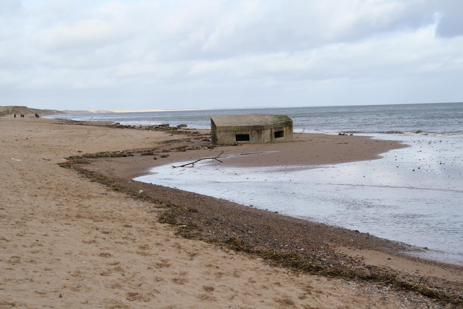 North Donmouth Beach的照片 位于自然区域