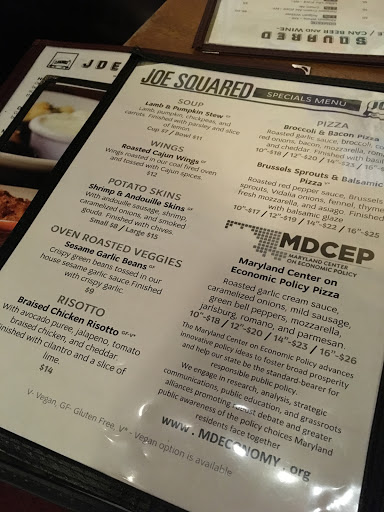Pizza Restaurant «Joe Squared», reviews and photos, 33 W North Ave, Baltimore, MD 21201, USA