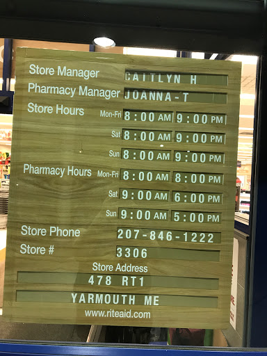Pharmacy «Rite Aid», reviews and photos, 478 US-1, Yarmouth, ME 04096, USA