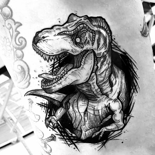 Explore longhorn tattoo ideas, creative tattoo ideas in Mastic, available at East End Tattoo of MasticShirley