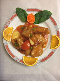 Poulet à l'écorce de mandarine du Restaurant chinois Village Bonheur à Chaville - n°1