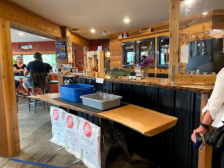 Craft beer at a brewery in Trail British Columbia