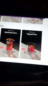 Menu / carte de Boreale à Caserta