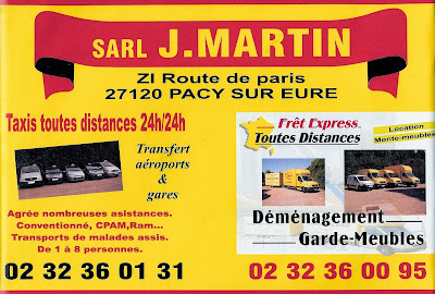 MARTIN JACKIE TRANSPORT à Pacy-sur-Eure