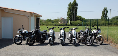 Piste moto auto-école Gibauderie à Nieuil-l'Espoir
