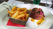 Steak tartare du Restaurant français Chez Bibet à Saint-Bernard - n°7