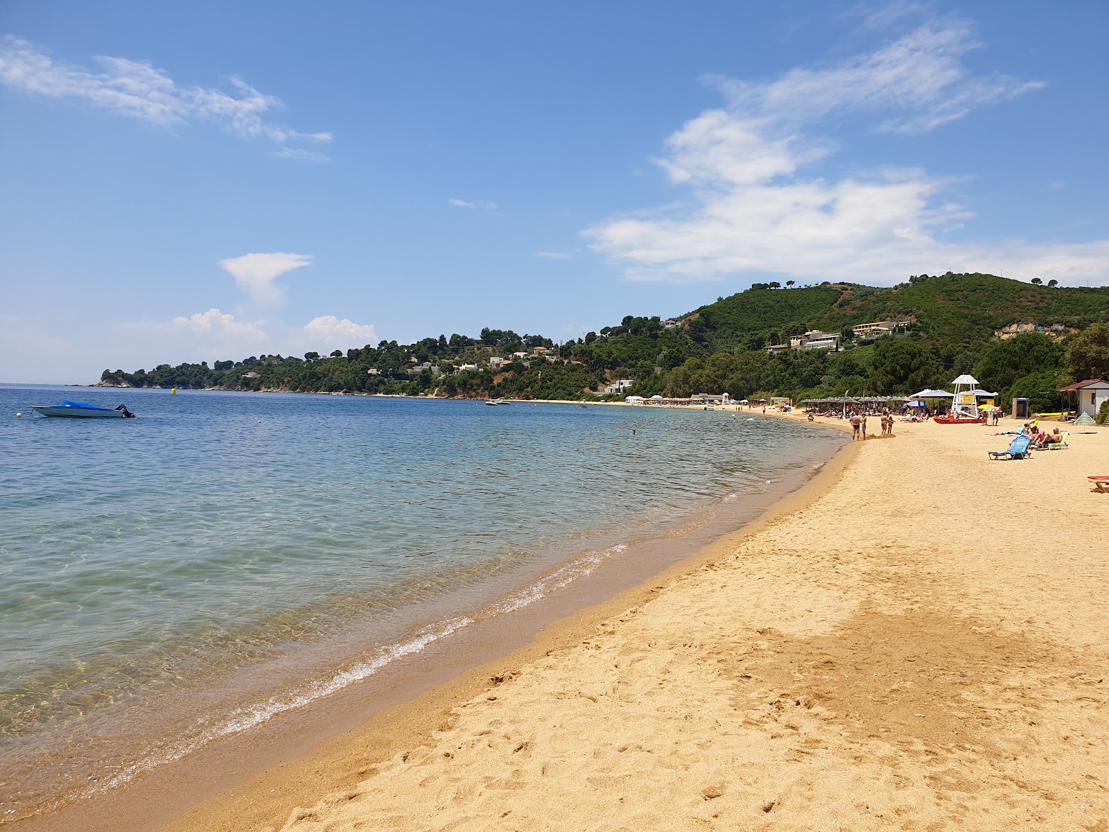 Foto von Agia Paraskevi beach mit beiger sand Oberfläche