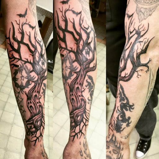 Explore hear no evil tattoo ideas, creative tattoo ideas in Carbondale, available at MsCandyTattoo