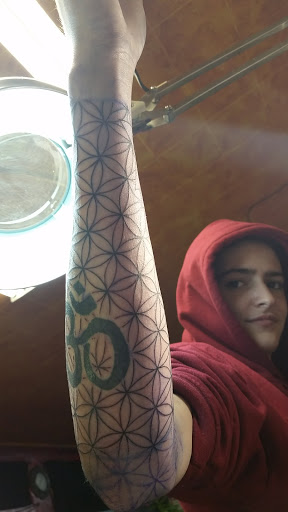 Explore side leg tattoo ideas, creative tattoo ideas in Santa Rosa, available at True Till Death Tattoo & Piercing shop in Santa Rosa