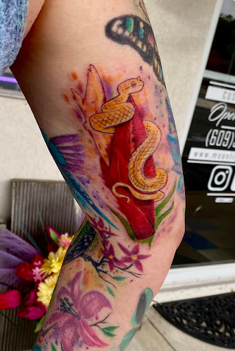 Explore meliodas tattoo ideas, creative tattoo ideas in Ocean View, available at Moonlight Tattoo