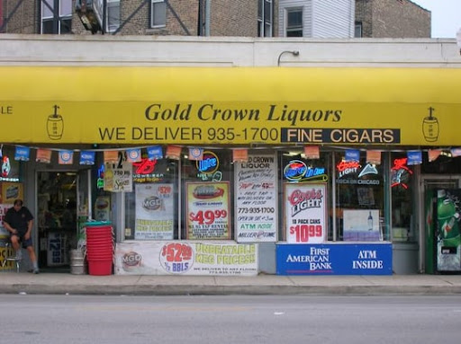 Liquor Store «Gold Crown Liquors Store», reviews and photos, 3425 N Clark St, Chicago, IL 60657, USA