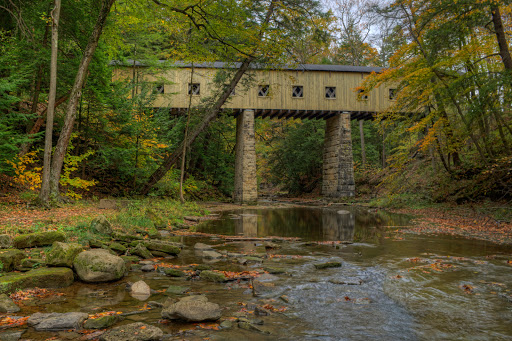 Tourist Attraction «Winsdor Mills Covered Bridge», reviews and photos, 7696 Warner Hollow Rd, Windsor, OH 44099, USA