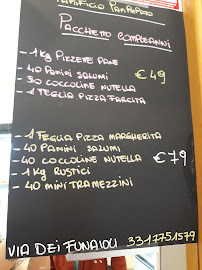 Panificio/Paninoteca/Pizzeria Pan Pepato à Livorno menu