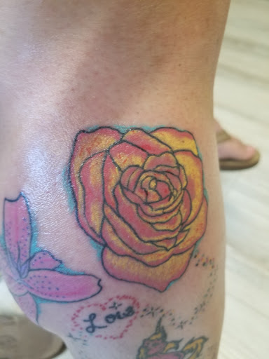 Explore skull neck tattoo ideas, creative tattoo ideas in Mount Airy, available at Big Daddy Ds Tattoos