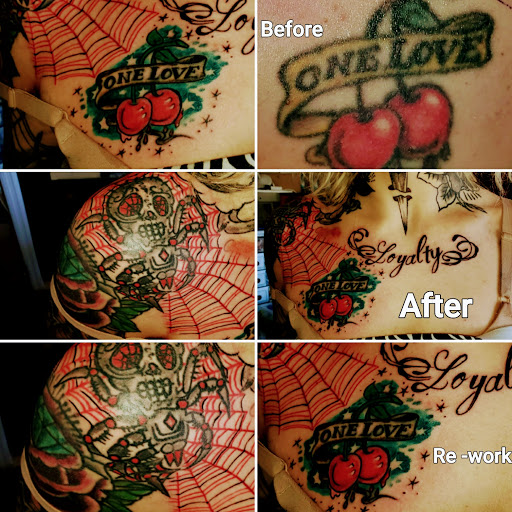 Explore endometriosis tattoo ideas, creative tattoo ideas in Englewood, available at The Original Big Daddy Tattoo & Body Piercing est.1997 est.1997