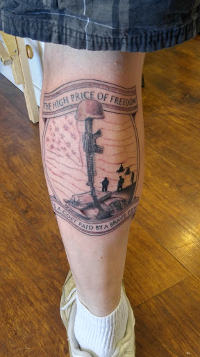 Explore alice in chains tattoo ideas, creative tattoo ideas in Tacoma, available at Garfield Street Tattoo Co