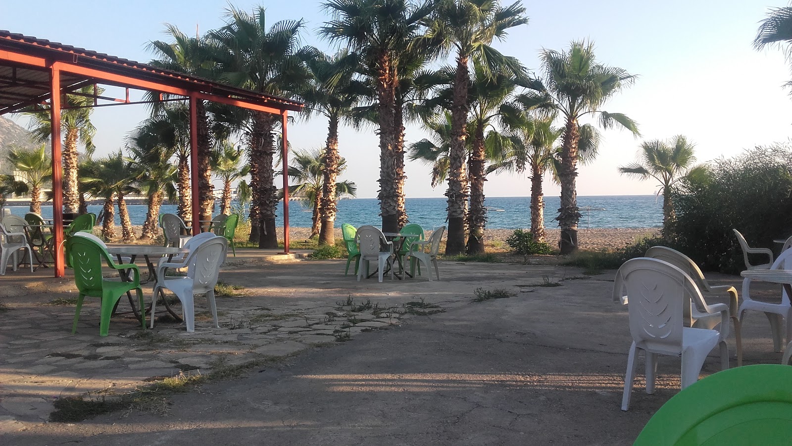 Foto di Ovacik beach area servizi