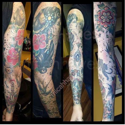 Explore farmer tattoo ideas, creative tattoo ideas in Cheyenne, available at The T.R.I.B.E. Zoo, LLC Tattoo