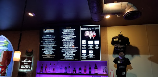 Beer menu also a wine and cocktail menu. 