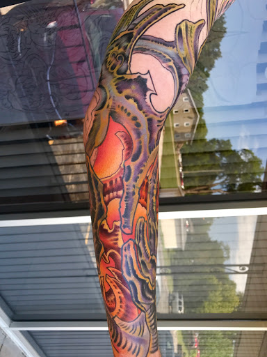 Explore pooh bear tattoo ideas, creative tattoo ideas in Ankeny, available at All Day Tattoo and Art Studio