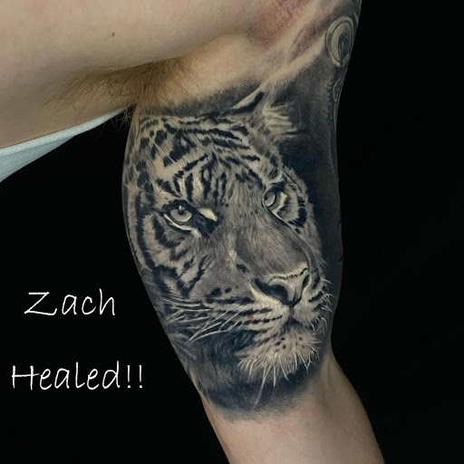 Find best friend matching tattoo ideas for your next unique tattoo in Sanford at Venom Ink Tattoo