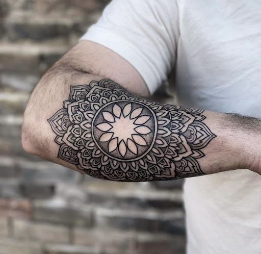 Explore blessed tattoo ideas for guys, creative tattoo ideas in Glenwood Springs, available at Hole In the Wall Tattoos and Piercing, LLC