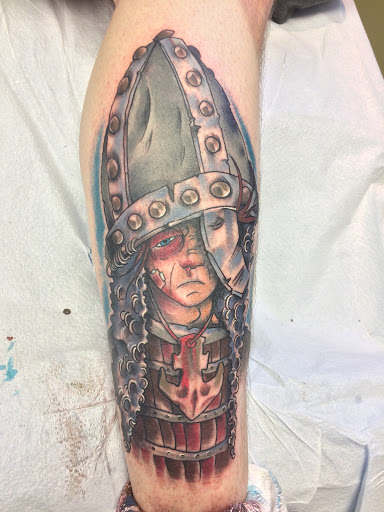 Explore traditional neck tattoo ideas, creative tattoo ideas in New Kensington, available at BLUE HERMIT TATTOO