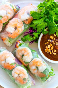 Rouleau de printemps du Restaurant vietnamien Thuy Long (Cuisine 