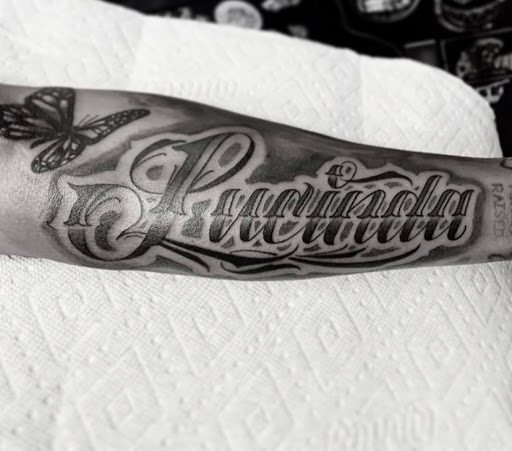 Explore calm tattoo ideas, creative tattoo ideas in Odessa, available at Black Cat Tattoo Company