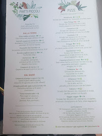 Restaurant italien ALIMENTO à Paris (le menu)