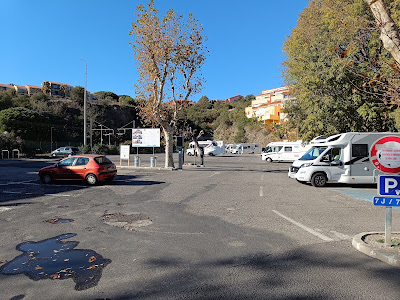Parking de la Gare à Collioure