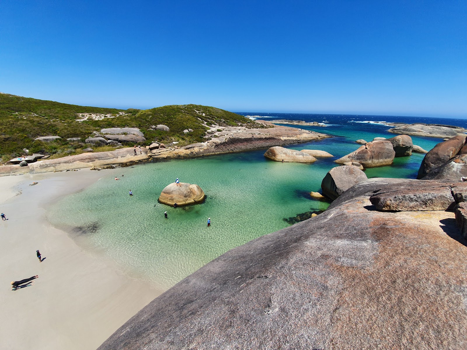 Foto av Elephant Rocks Beach med hög nivå av renlighet