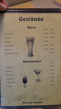 Pizzeria Stefano Wesel à Wesel carte