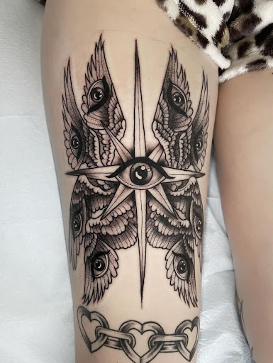 Explore memorial tattoo ideas for grandpa, creative tattoo ideas in Modesto, available at Dying Art Tattoo